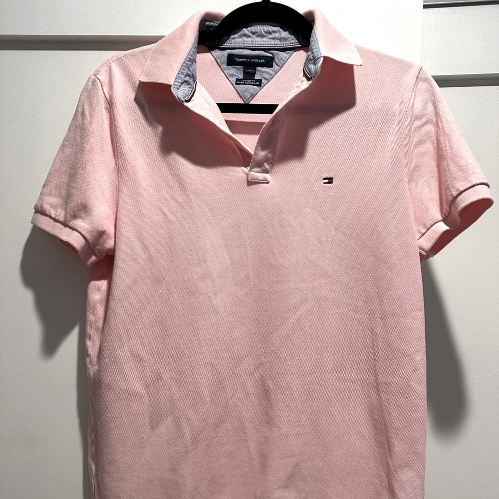 Tommy Hilfiger custom fit small polo shirt